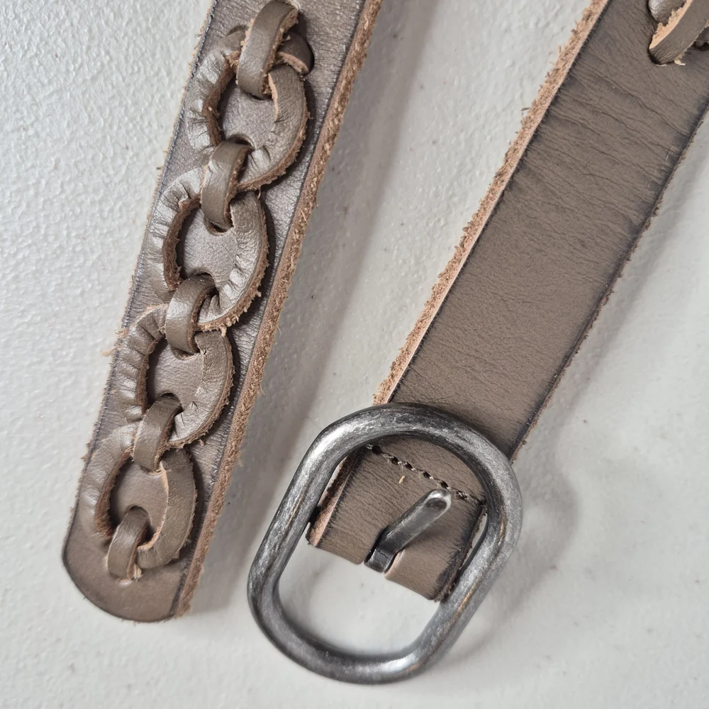 Amsterdam Heritage "Anisa" Skinny Leather Belt - Size S - Picture 4 of 16